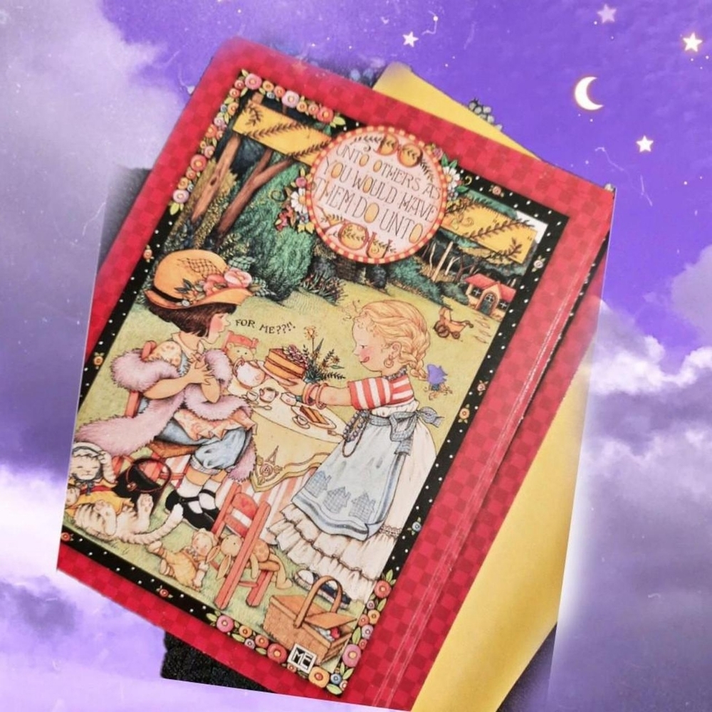 Art Notecards "Unto others as you would have them do unto you"